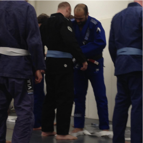 Blue belt · January 15, 2016 · Promoted by Marcelo Garcia