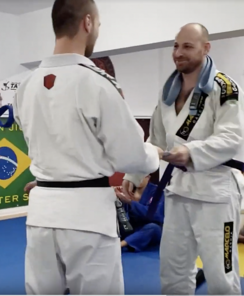 Purple belt · December 15, 2019 · Promoted by Felipe Cançado
