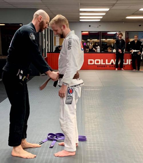 Brown belt · March 11, 2019 · Promoted by Mark Buntich