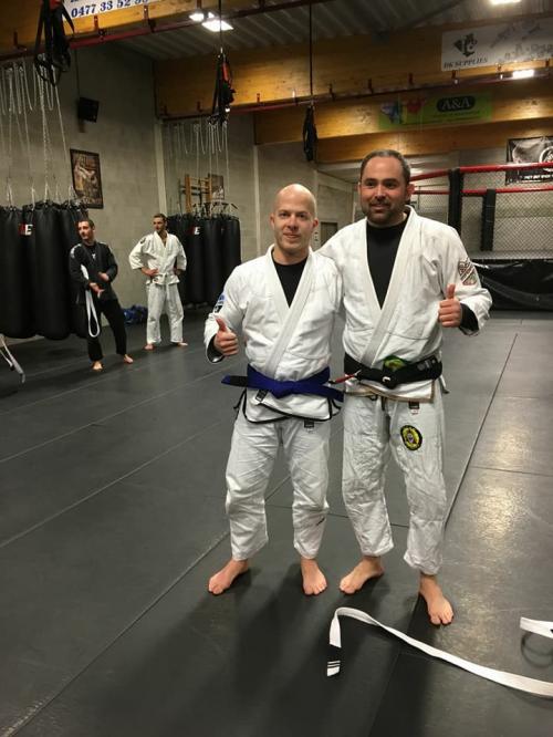 Blue belt · December 13, 2017 · Promoted by Steven Royakkers