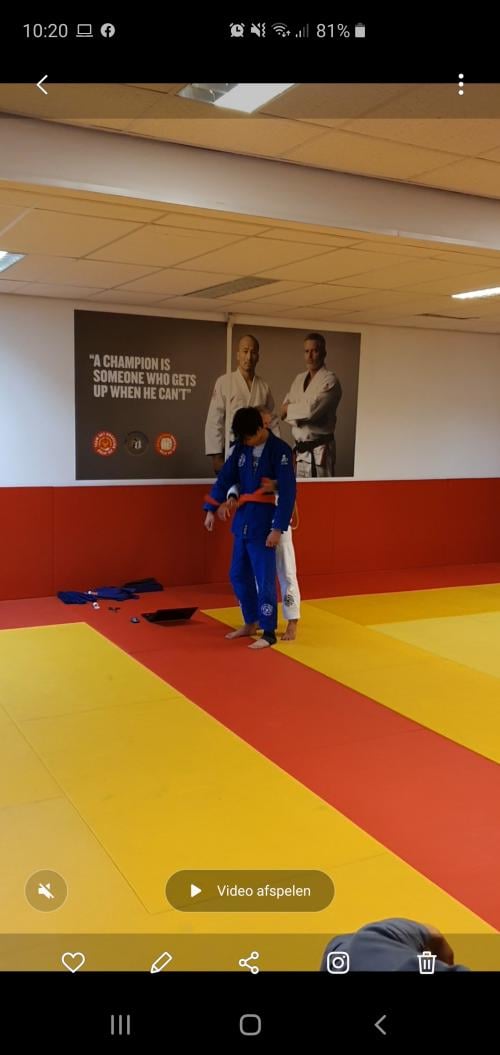 Orange belt · December 8, 2019 · Promoted by Pele Tkl Nguyen