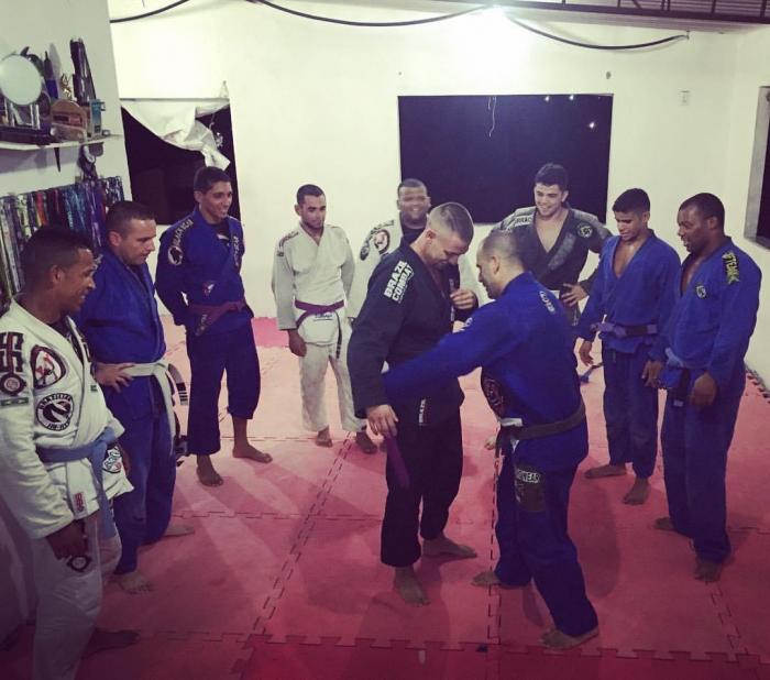 Purple belt · February 13, 2016 · Promoted by Domingos Ciccarino
